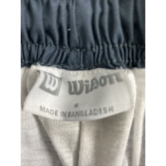 Wilson Warm Up Suit Womens Small Yellow Gray Jogging Track Pants Jacket Sports - Picture 6 of 16